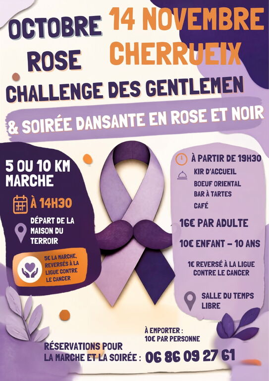 La baie en fête organise une marche ainsi qu'un repas pour octobre rose
