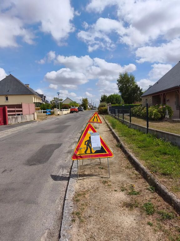 ⚠️ INFORMATION TRAVAUX – CIRCULATION FERMÉE 