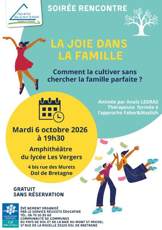 Soirée rencontre " La joie dans la famille "