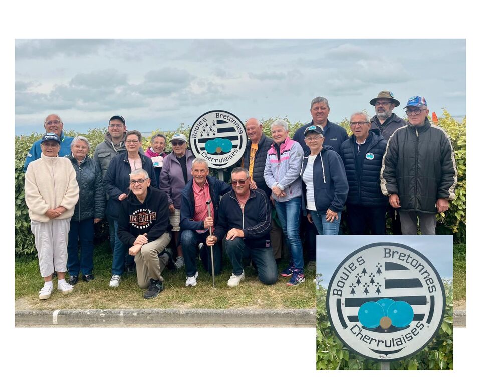 Inauguration du logo – Club de boules bretonnes de Cherrueix
